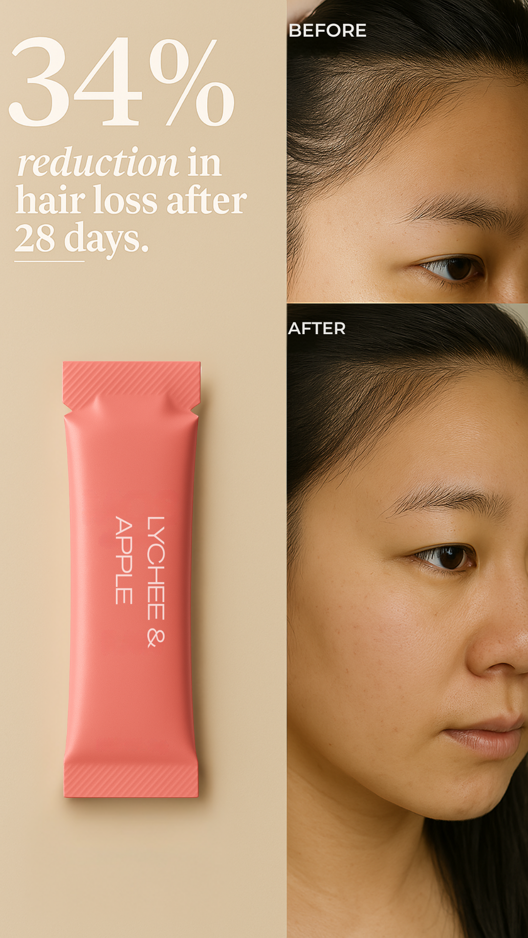 SEA MOSS LYCHEE & APPLE SACHETS